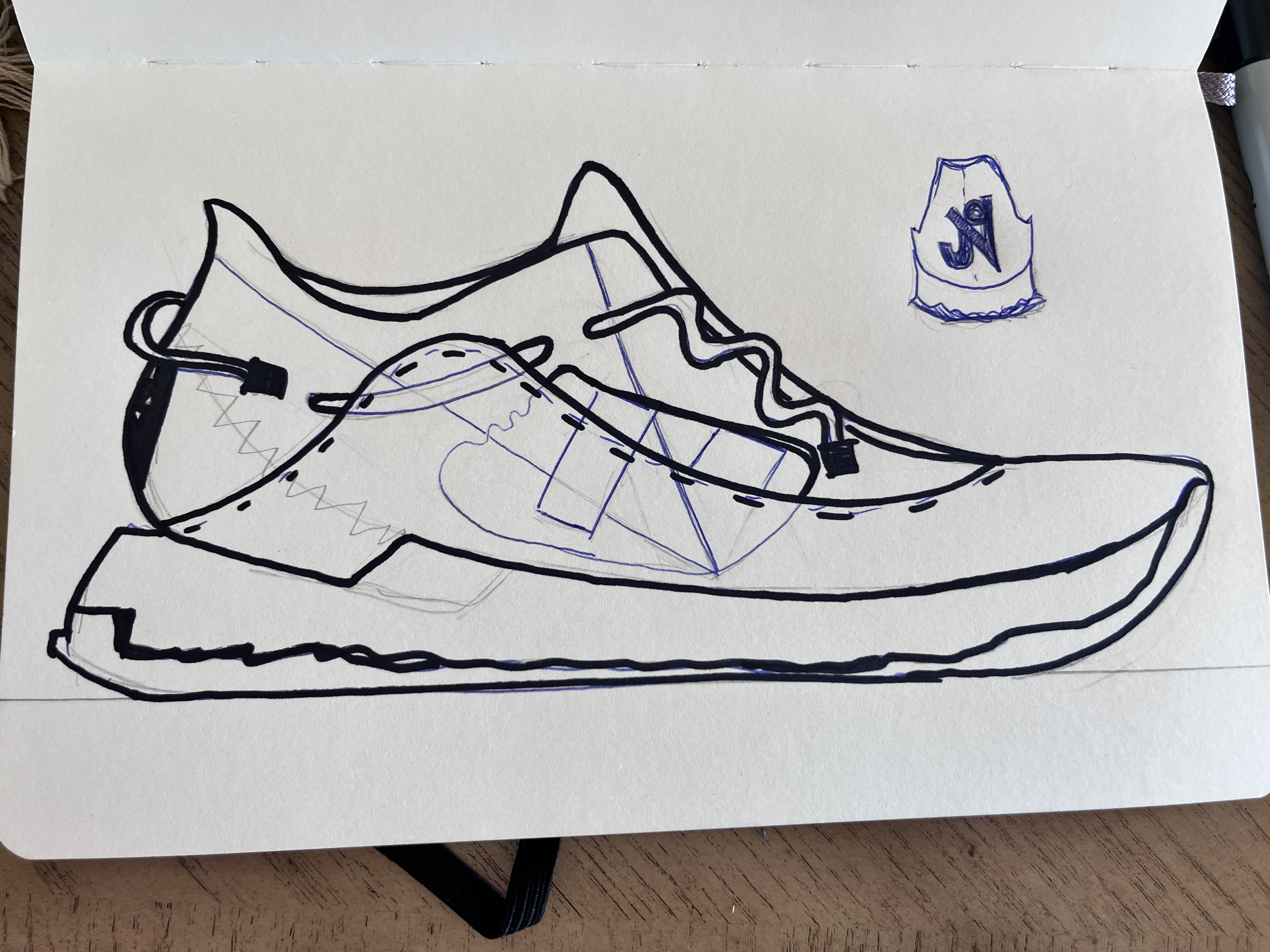 New Balance Sketch by Jordan Ng